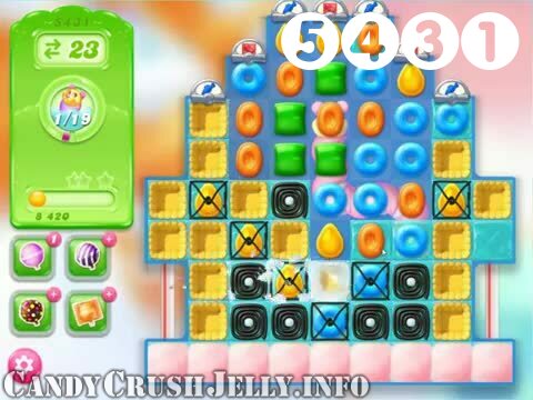 Candy Crush Jelly Saga : Level 5431 – Videos, Cheats, Tips and Tricks