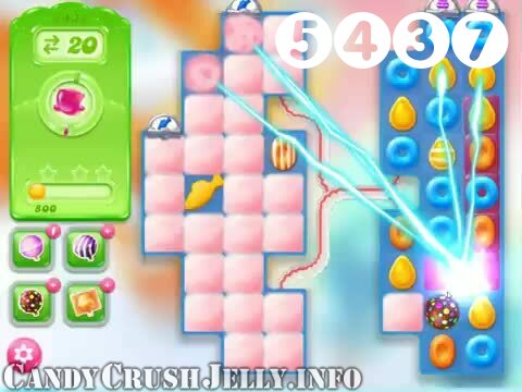 Candy Crush Jelly Saga : Level 5437 – Videos, Cheats, Tips and Tricks