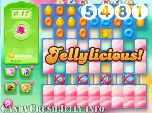 Candy Crush Jelly Saga : Level 5481 – Videos, Cheats, Tips and Tricks