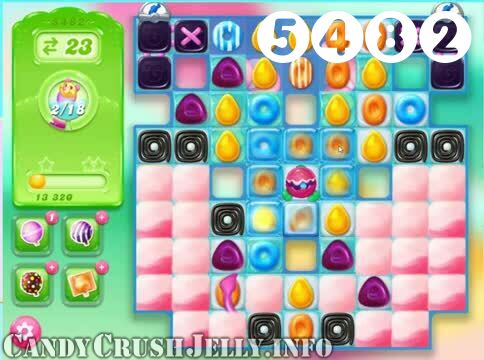 Candy Crush Jelly Saga : Level 5482 – Videos, Cheats, Tips and Tricks