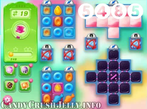 Candy Crush Jelly Saga : Level 5485 – Videos, Cheats, Tips and Tricks