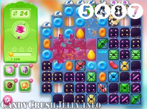 Candy Crush Jelly Saga : Level 5487 – Videos, Cheats, Tips and Tricks
