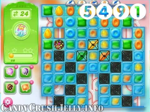 Candy Crush Jelly Saga : Level 5491 – Videos, Cheats, Tips and Tricks