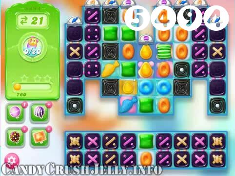 Candy Crush Jelly Saga : Level 5494 – Videos, Cheats, Tips and Tricks