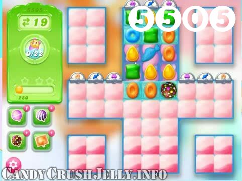 Candy Crush Jelly Saga : Level 5505 – Videos, Cheats, Tips and Tricks