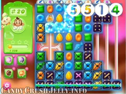 Candy Crush Jelly Saga : Level 5514 – Videos, Cheats, Tips and Tricks