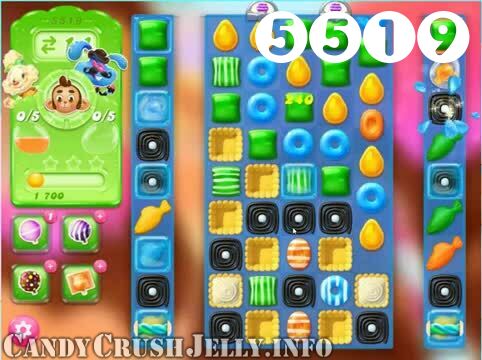 Candy Crush Jelly Saga : Level 5519 – Videos, Cheats, Tips and Tricks