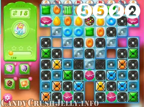 Candy Crush Jelly Saga : Level 5522 – Videos, Cheats, Tips and Tricks