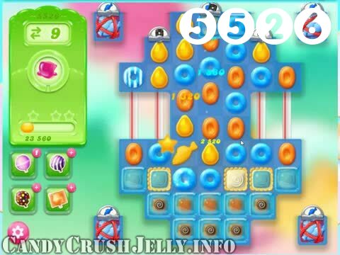 Candy Crush Jelly Saga : Level 5526 – Videos, Cheats, Tips and Tricks