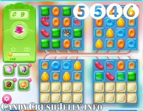 Candy Crush Jelly Saga : Level 5546 – Videos, Cheats, Tips and Tricks