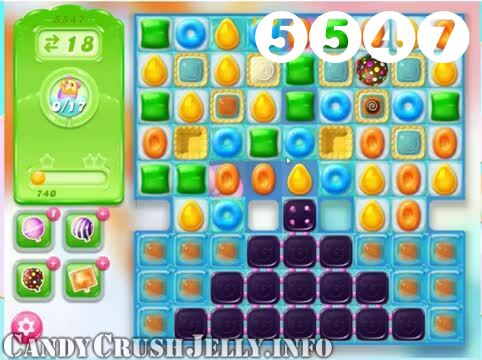 Candy Crush Jelly Saga : Level 5547 – Videos, Cheats, Tips and Tricks