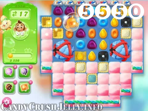 Candy Crush Jelly Saga : Level 5550 – Videos, Cheats, Tips and Tricks