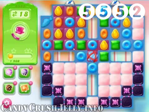 Candy Crush Jelly Saga : Level 5552 – Videos, Cheats, Tips and Tricks