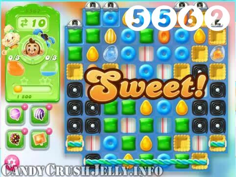 Candy Crush Jelly Saga : Level 5562 – Videos, Cheats, Tips and Tricks