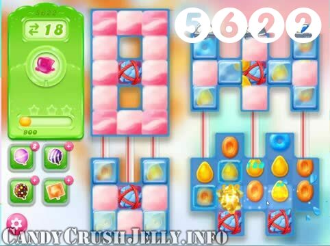 Candy Crush Jelly Saga : Level 5622 – Videos, Cheats, Tips and Tricks