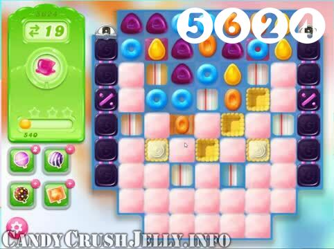 Candy Crush Jelly Saga : Level 5624 – Videos, Cheats, Tips and Tricks