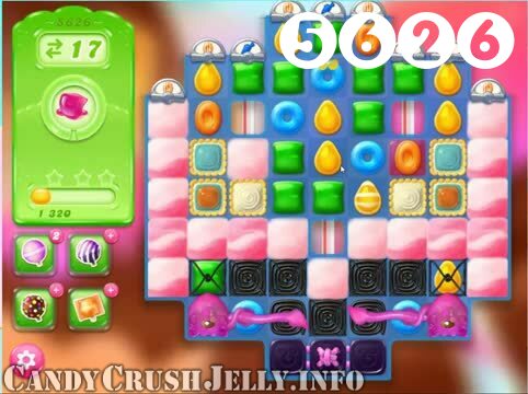 Candy Crush Jelly Saga : Level 5626 – Videos, Cheats, Tips and Tricks