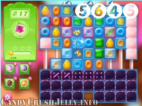 Candy Crush Jelly Saga : Level 5645 – Videos, Cheats, Tips and Tricks