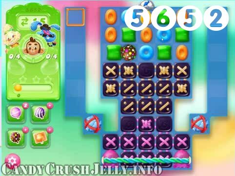 Candy Crush Jelly Saga : Level 5652 – Videos, Cheats, Tips and Tricks