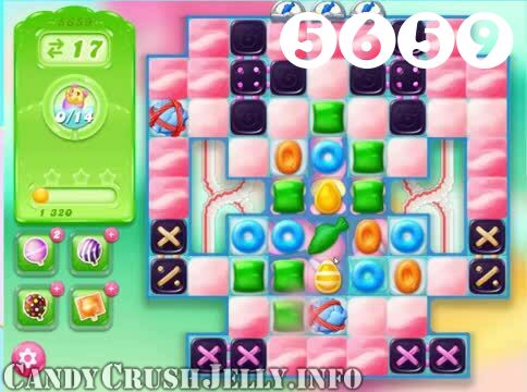 Candy Crush Jelly Saga : Level 5659 – Videos, Cheats, Tips and Tricks