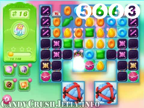 Candy Crush Jelly Saga : Level 5663 – Videos, Cheats, Tips and Tricks