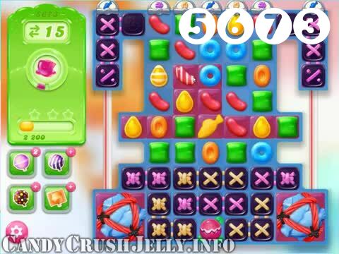 Candy Crush Jelly Saga : Level 5673 – Videos, Cheats, Tips and Tricks
