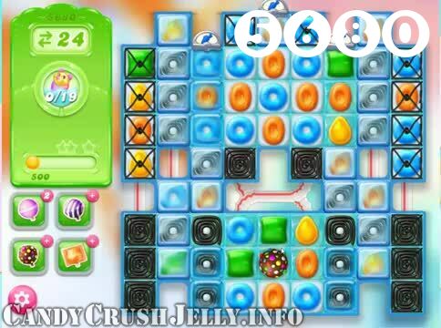 Candy Crush Jelly Saga : Level 5680 – Videos, Cheats, Tips and Tricks