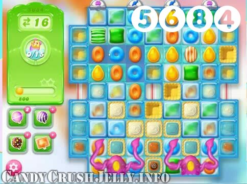 Candy Crush Jelly Saga : Level 5684 – Videos, Cheats, Tips and Tricks