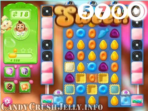 Candy Crush Jelly Saga : Level 5700 – Videos, Cheats, Tips and Tricks