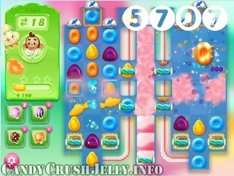 Candy Crush Jelly Saga : Level 5707 – Videos, Cheats, Tips and Tricks