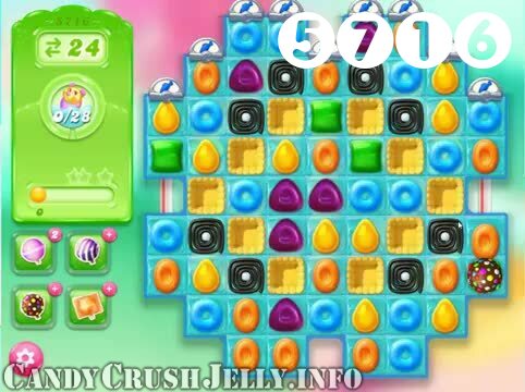 Candy Crush Jelly Saga : Level 5716 – Videos, Cheats, Tips and Tricks