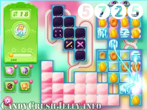 Candy Crush Jelly Saga : Level 5725 – Videos, Cheats, Tips and Tricks