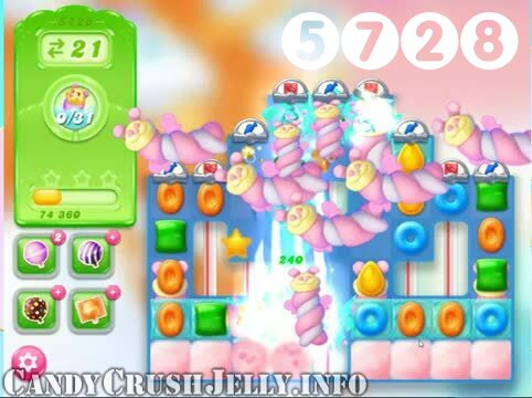 Candy Crush Jelly Saga : Level 5728 – Videos, Cheats, Tips and Tricks
