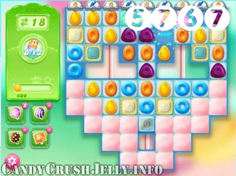 Candy Crush Jelly Saga : Level 5767 – Videos, Cheats, Tips and Tricks