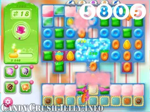 Candy Crush Jelly Saga : Level 5805 – Videos, Cheats, Tips and Tricks