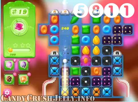Candy Crush Jelly Saga : Level 5811 – Videos, Cheats, Tips and Tricks