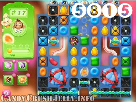 Candy Crush Jelly Saga : Level 5815 – Videos, Cheats, Tips and Tricks