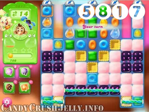 Candy Crush Jelly Saga : Level 5817 – Videos, Cheats, Tips and Tricks