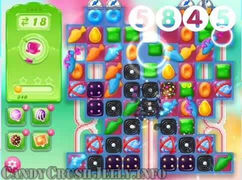 Candy Crush Jelly Saga : Level 5845 – Videos, Cheats, Tips and Tricks