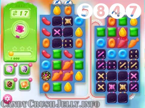 Candy Crush Jelly Saga : Level 5847 – Videos, Cheats, Tips and Tricks