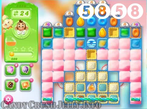 Candy Crush Jelly Saga : Level 5858 – Videos, Cheats, Tips and Tricks