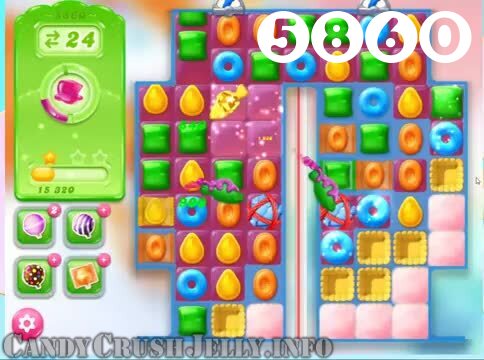 Candy Crush Jelly Saga : Level 5860 – Videos, Cheats, Tips and Tricks