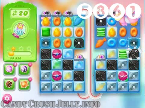 Candy Crush Jelly Saga : Level 5861 – Videos, Cheats, Tips and Tricks