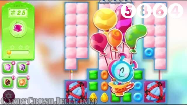 Candy Crush Jelly Saga : Level 5864 – Videos, Cheats, Tips and Tricks