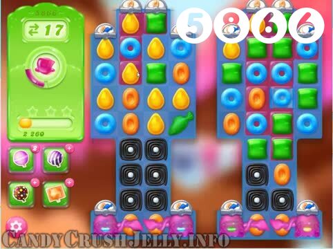 Candy Crush Jelly Saga : Level 5866 – Videos, Cheats, Tips and Tricks
