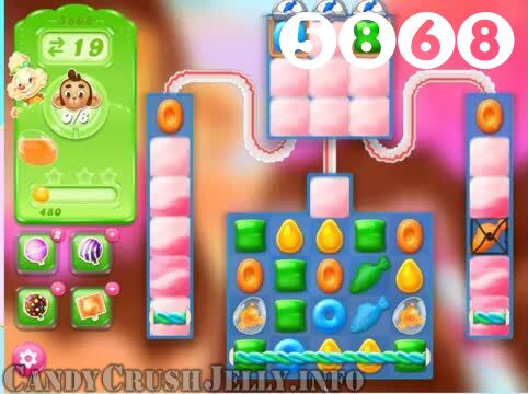 Candy Crush Jelly Saga : Level 5868 – Videos, Cheats, Tips and Tricks