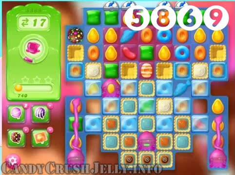 Candy Crush Jelly Saga : Level 5869 – Videos, Cheats, Tips and Tricks