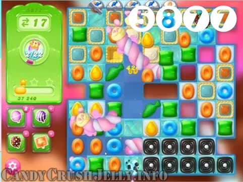 Candy Crush Jelly Saga : Level 5877 – Videos, Cheats, Tips and Tricks