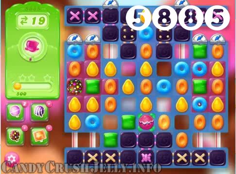 Candy Crush Jelly Saga : Level 5885 – Videos, Cheats, Tips and Tricks