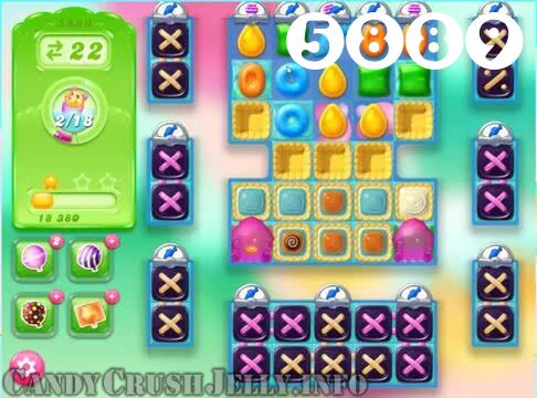 Candy Crush Jelly Saga : Level 5889 – Videos, Cheats, Tips and Tricks